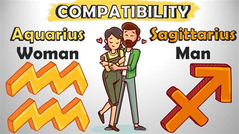 aquarius man sagittarius woman|sagittarius female and aquarius male compatibility.